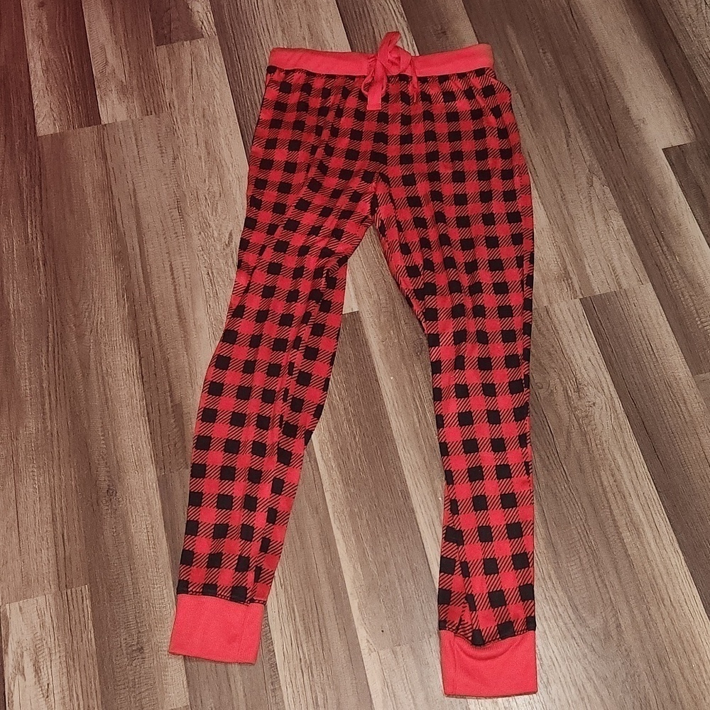 Red / Black Buffalo Plaid Pj Pants Size Small Perfect for the Winter  So Soft